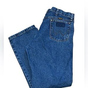 Vintage Wrangler‎ Cowboy Western Men's Jeans Size 36x30 Waist 36